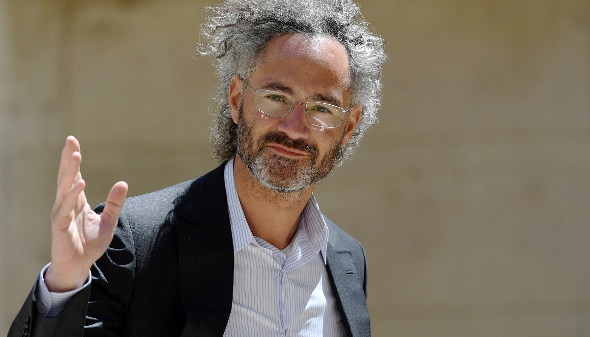 Le cofondateur et PDG de Palantir, Alex Karp, à Paris le 15 mai 2019,