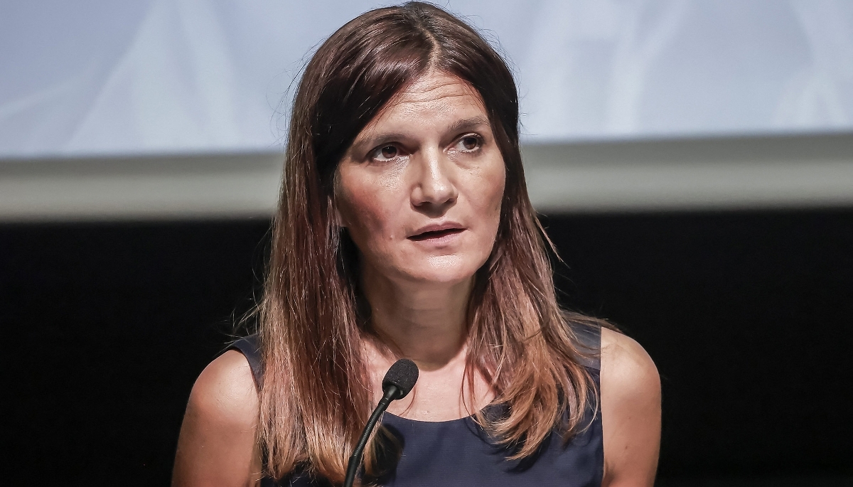 La ministre déléguée aux armées, Alice Rufo.