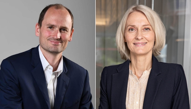 Jean-Étienne et Aurore Amaury, directeurs généraux du Groupe Amaury.