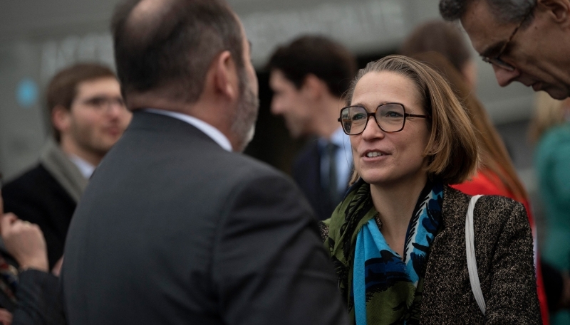 Amélie Verdier, directrice générale de l'ARS Île-de-France, avec François Braun, en janvier 2023.