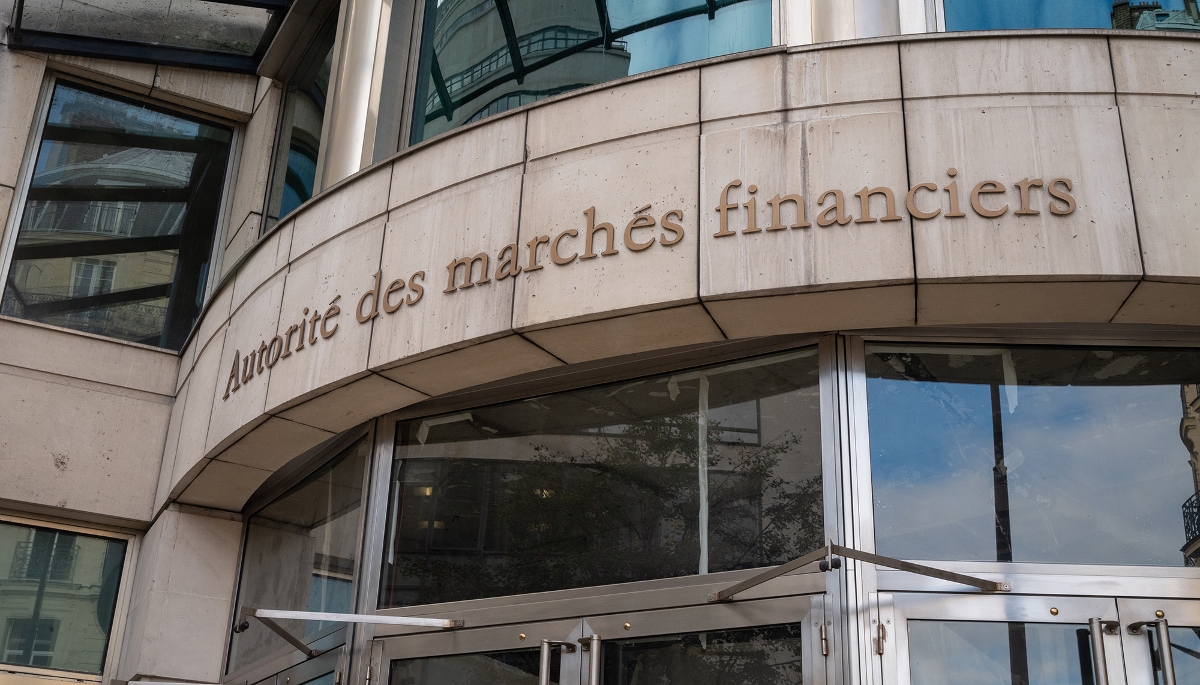 Le siège de l'Autorité des marchés financiers, à Paris.