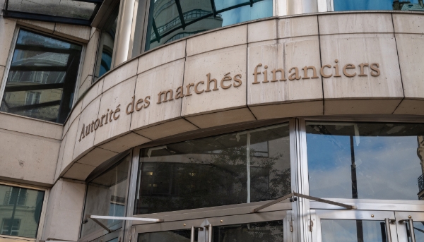 Le siège de l'Autorité des marchés financiers, à Paris.
