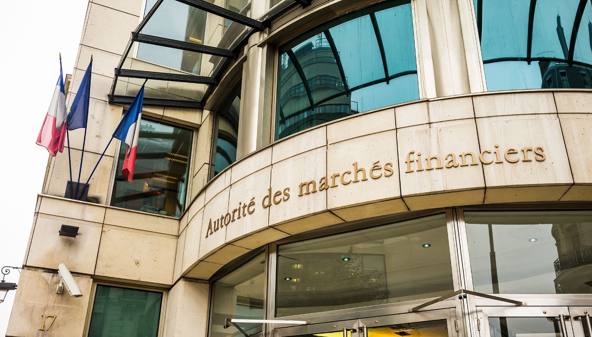 Siège de l'Autorité des marchés financiers (AMF).