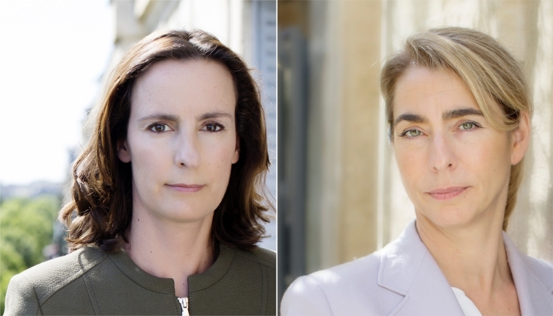 Anne-Sophie d'Andlau (à g.) et Catherine Berjac.