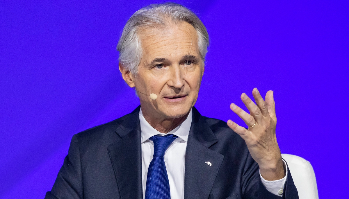Antoine Grosset-Grainville, lors de l'assemblée générale d'Axa, le 30 avril 2026, à Paris.