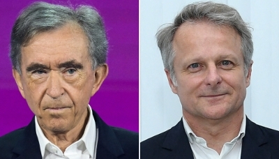 Bernard Arnault et Jean-Baptiste Voisin.