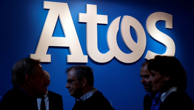 Le logo d'Atos.