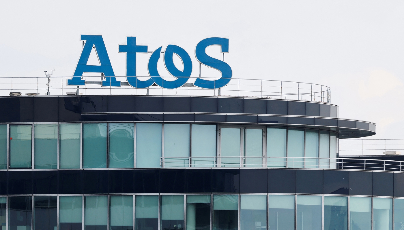 Siège d'Atos, à Bezons, près de Paris.