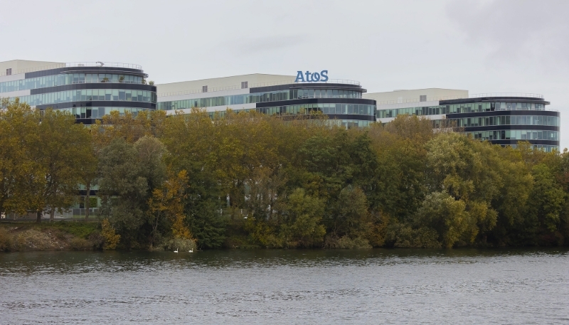 Le siège d'Atos, à Bezons (Val-d'Oise).