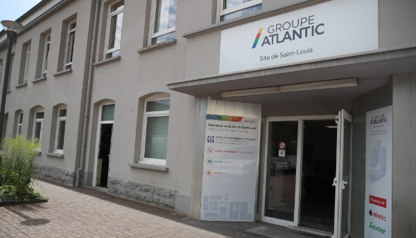 L'un des sites de production du groupe Atlantic, à Saint-Louis (Haut-Rhin).