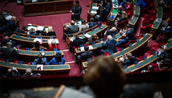 Une session de questions au gouvernement au Sénat.