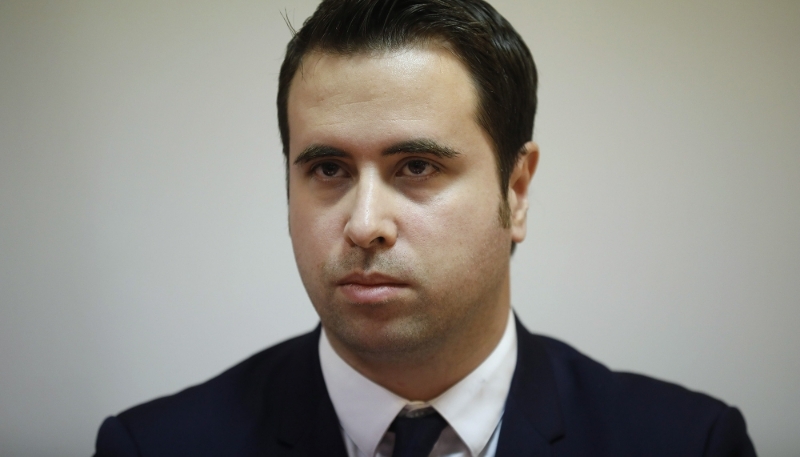 Le sénateur et conseiller régional RN Aymeric Durox.