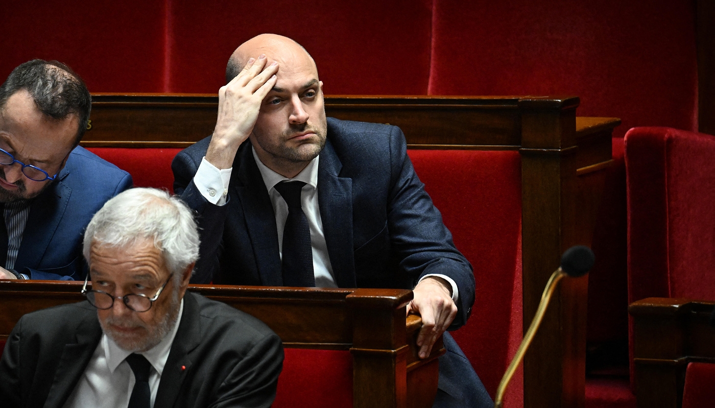 Le ministre des affaires étrangères, Jean-Noël Barrot, à l'Assemblée nationale, le 29 janvier 2025.