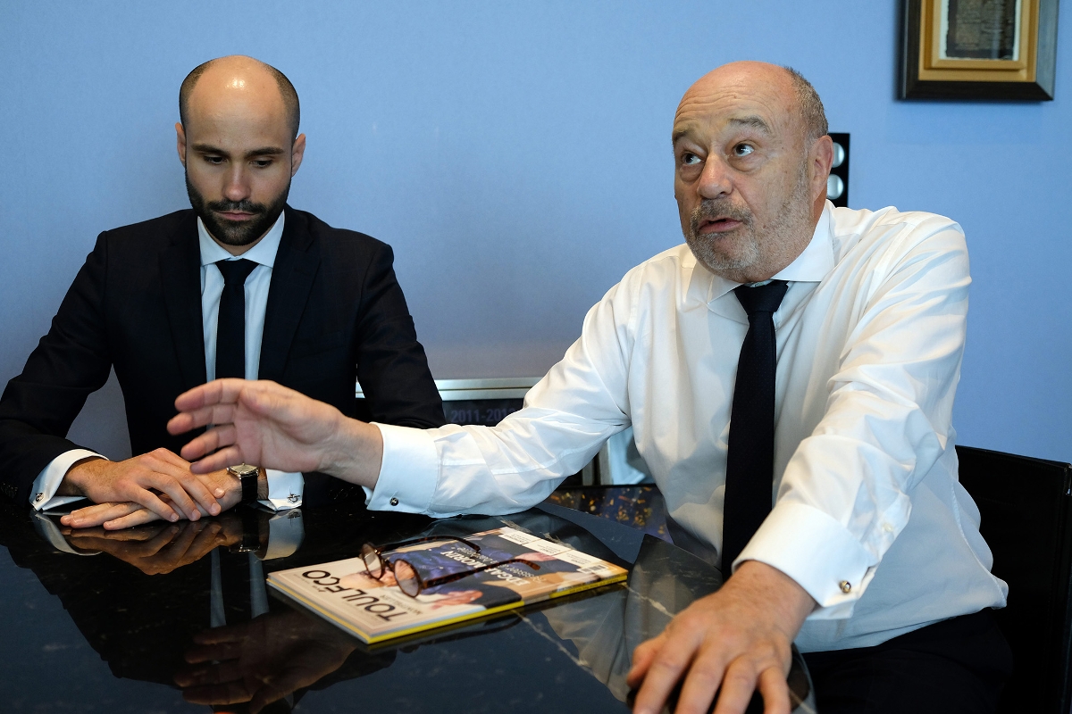 Jean-Benoît et Jean-Michel Baylet.