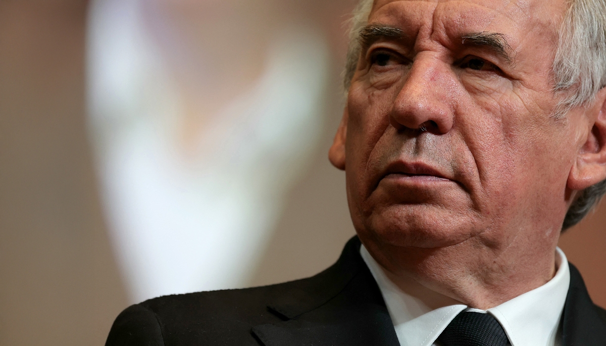 François Bayrou, à Paris le 1er avril 2025.