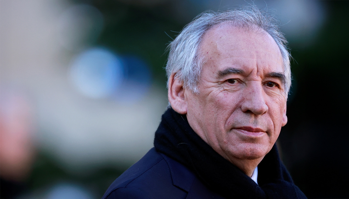 François Bayrou, au palais de l'Élysée, le 3 janvier 2025. 