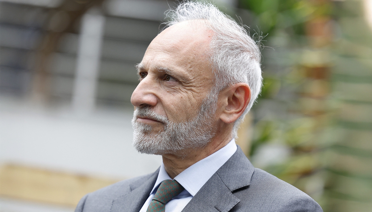 Marc Benayoun, directeur exécutif d'EDF, à Loon-Plage, près de Dunkerque, le 15 mai 2025.