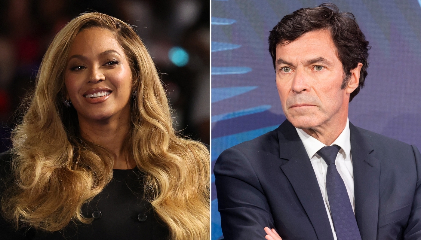 Beyoncé et Jean-Jacques Guiony.
