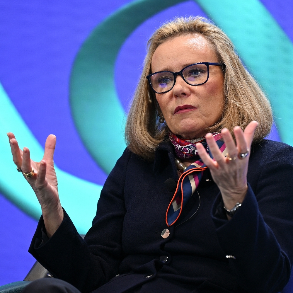 La directrice générale de Sanofi, Belén Garijo.