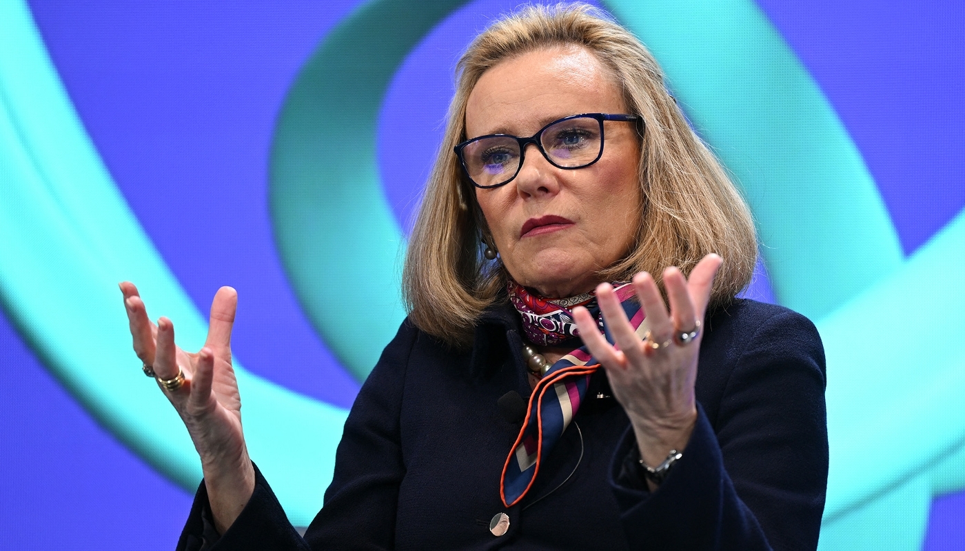 La directrice générale de Sanofi, Belén Garijo.