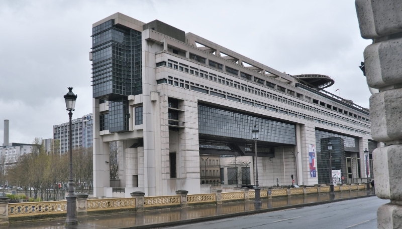 Le ministère de l'économie, à Bercy.