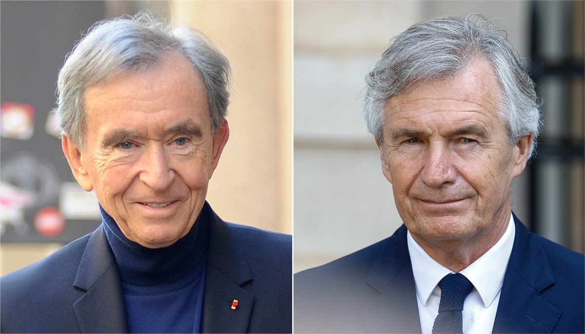 Bernard Arnault et Nicolas Beytout.