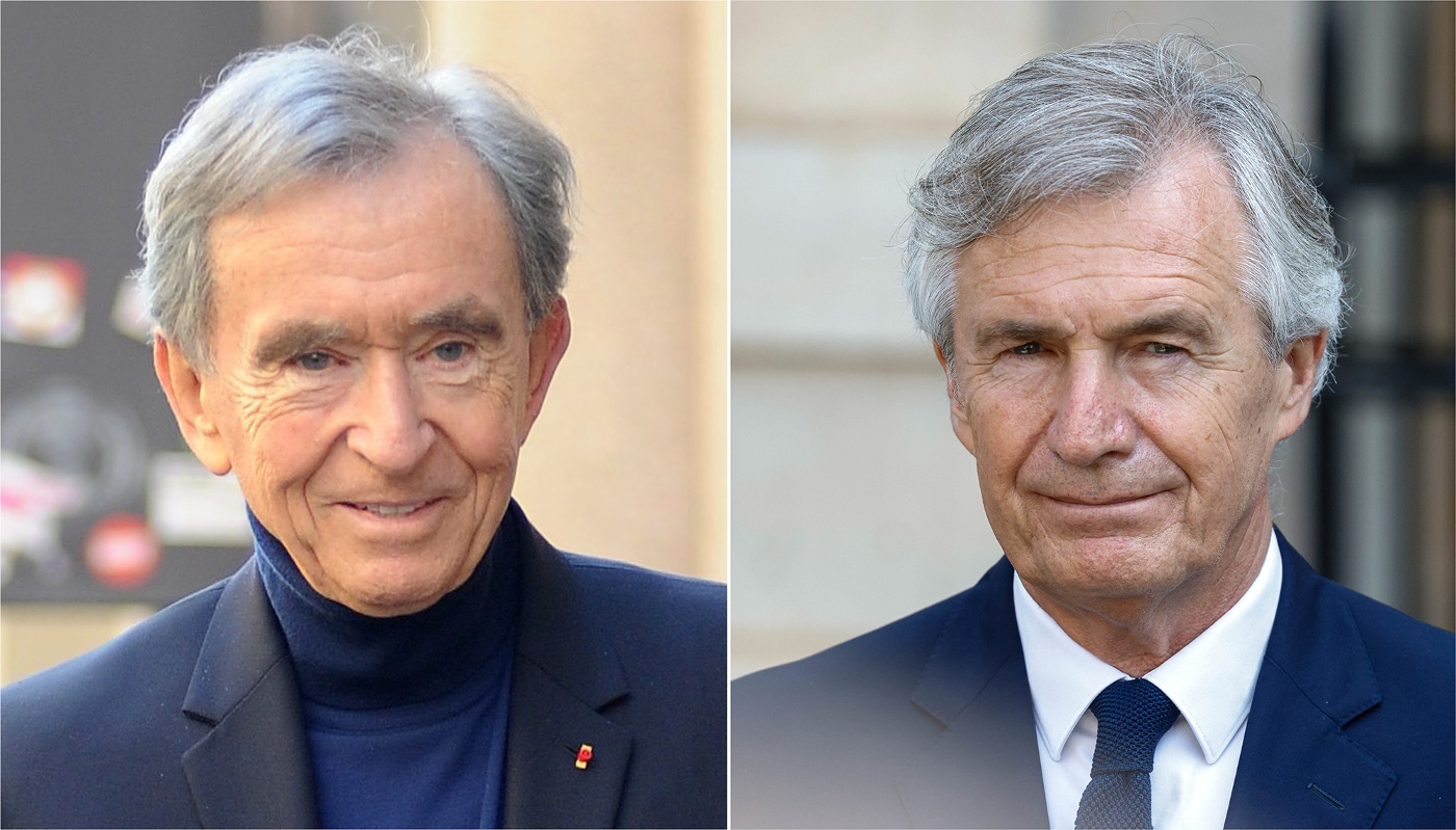 Bernard Arnault et Nicolas Beytout.