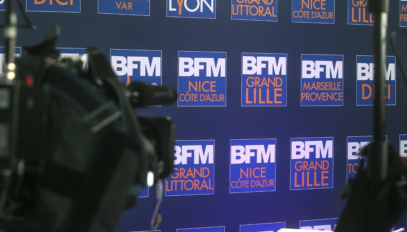 Les logos des antennes locales de BFM TV.