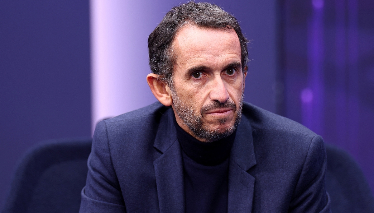 Alexandre Bompard, PDG de Carrefour, au Grand Palais à Paris, le 25 novembre 2025.