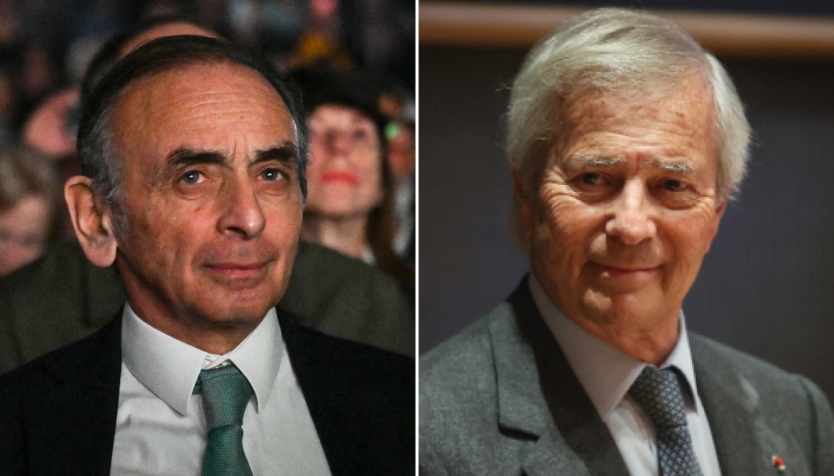 Éric Zemmour et Vincent Bolloré.