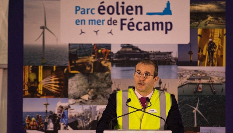 Bruno Bensasson en 2022, alors qu'il était PDG d'EDF Renouvelables.