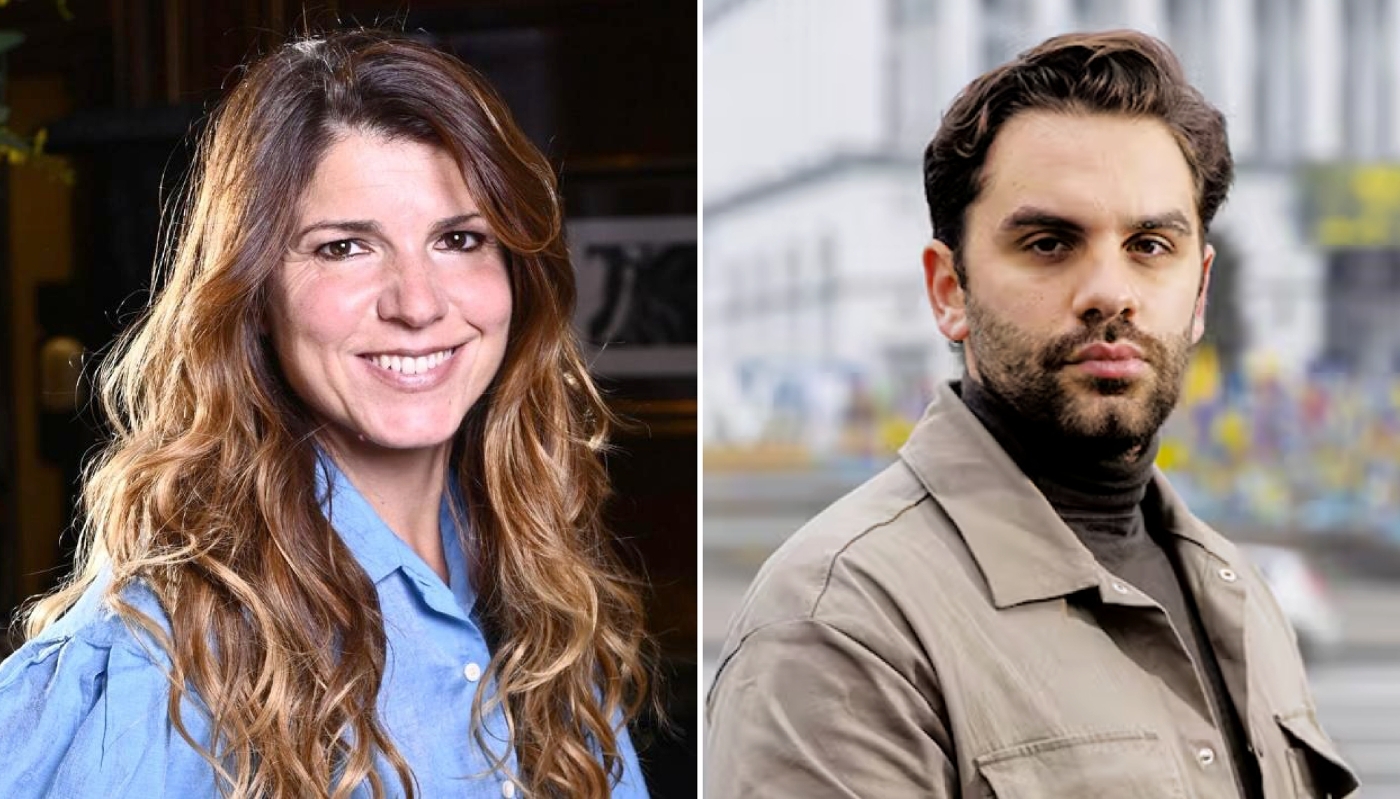 Sandra Budimir,  et Hadrien Canter, patron d'Alta Ares.