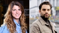 Sandra Budimir,  et Hadrien Canter, patron d'Alta Ares.