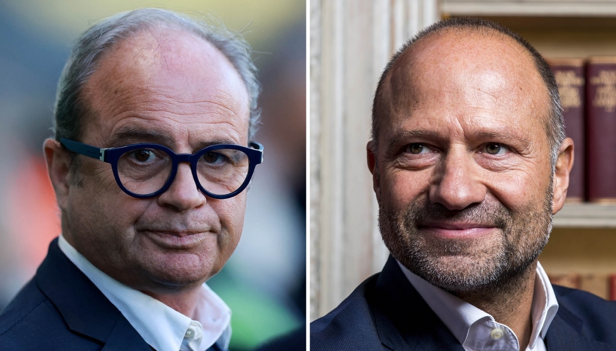 Luís Campos et Rolf Heinz.