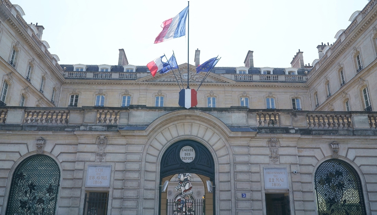 Le siège de la Caisse des dépôts et consignations, à Paris.