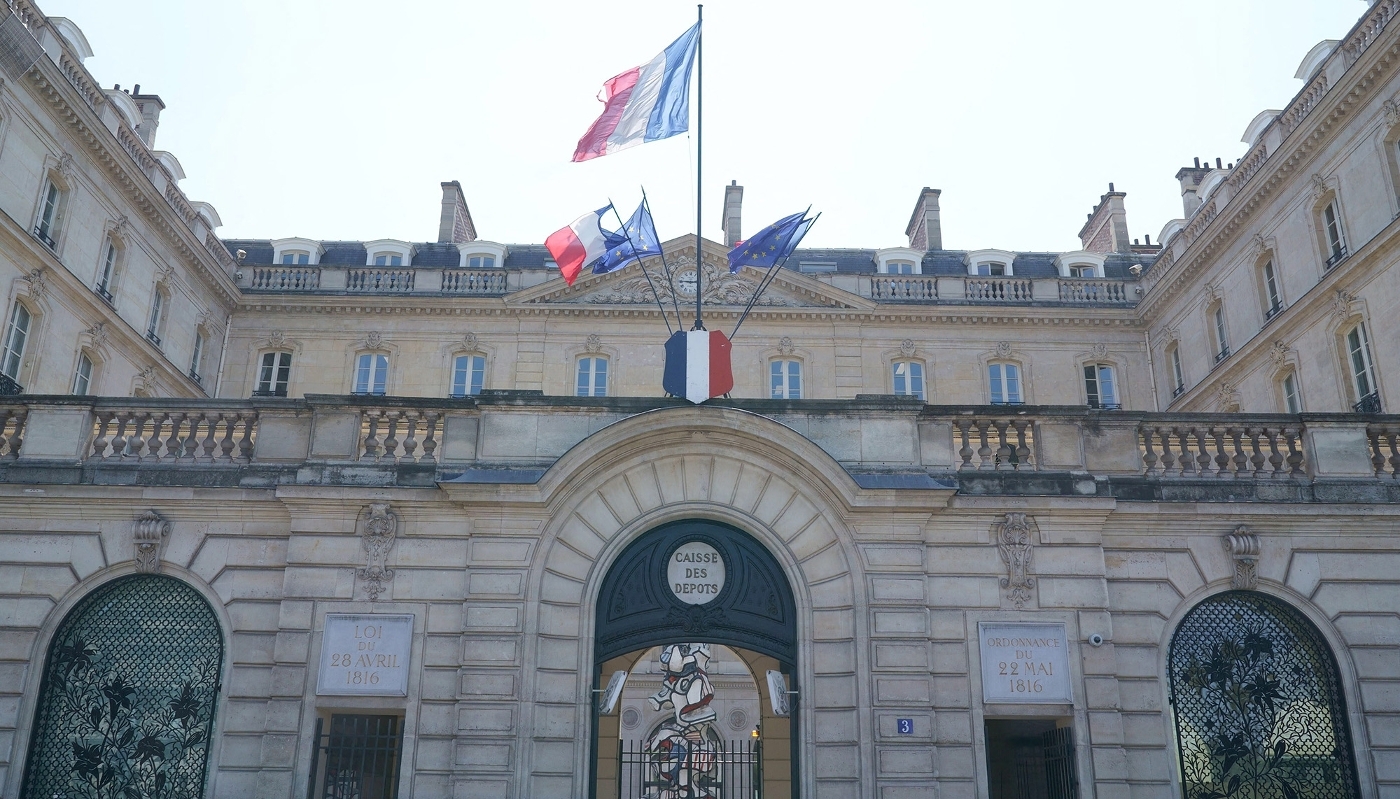 Le siège de la Caisse des dépôts et consignations, à Paris.