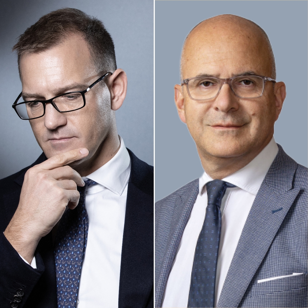 Daniel Kretinsky et Jean-Pierre Farges.