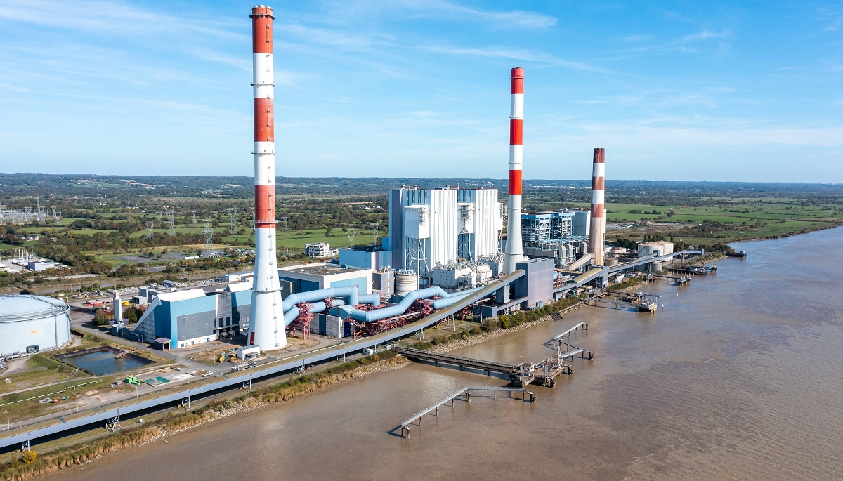 La centrale à charbon de Cordemais (Loire-Atlantique).