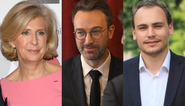 Patricia Chapelotte, Loïc Signor et Étienne Loos.