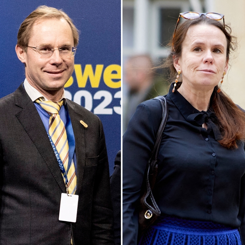 Le diplomate Charles Fries, ici à Stockholm en septembre 2023, et Claire Legras, directrice de cabinet de la ministre des armées, en juin 2026.
