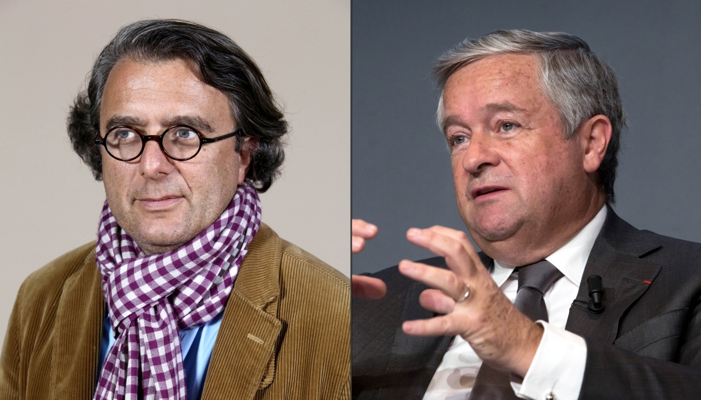 Grégoire Chertok et Jean-Marie Messier.