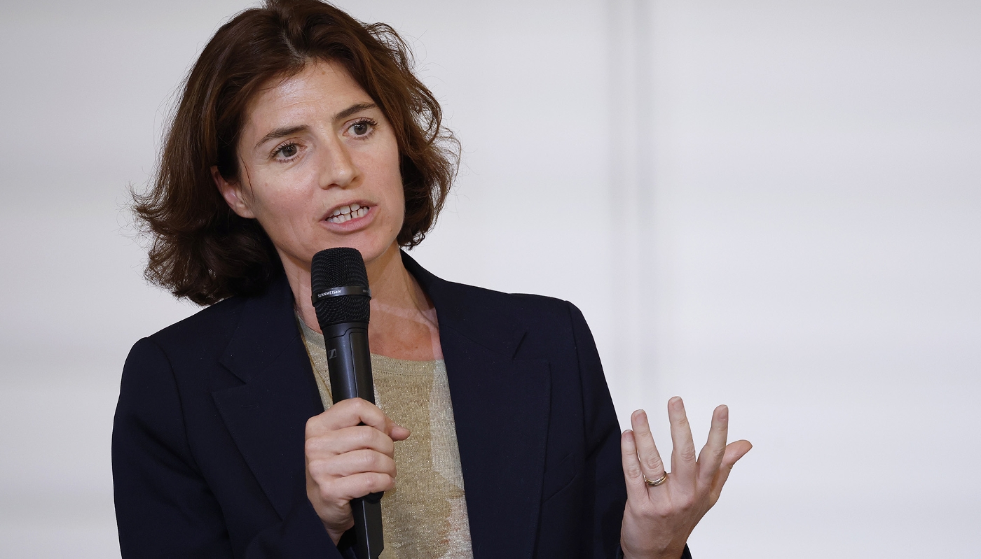 La directrice générale d'Orange, Christel Heydemann, le 24 mai 2024.