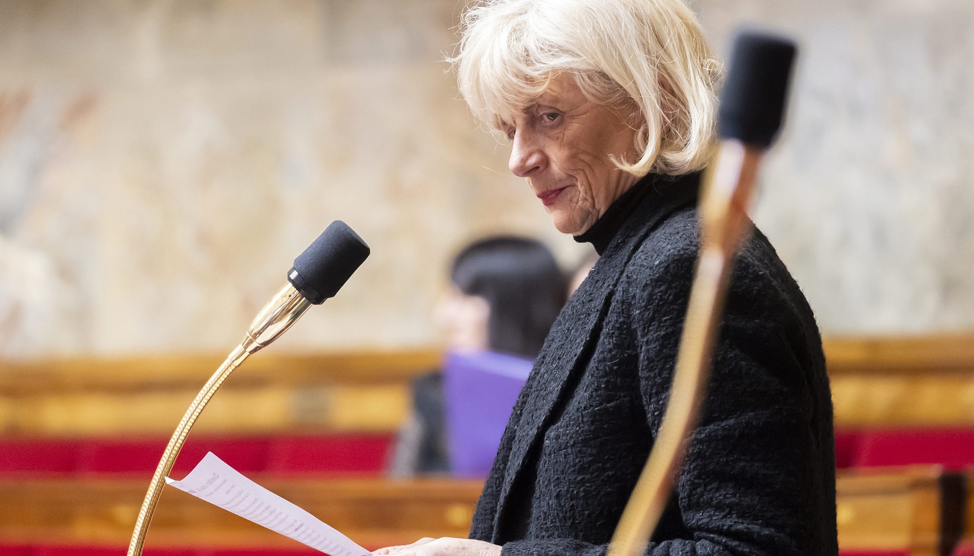 Christine Engrand, à l'Assemblée nationale, en mars 2023.