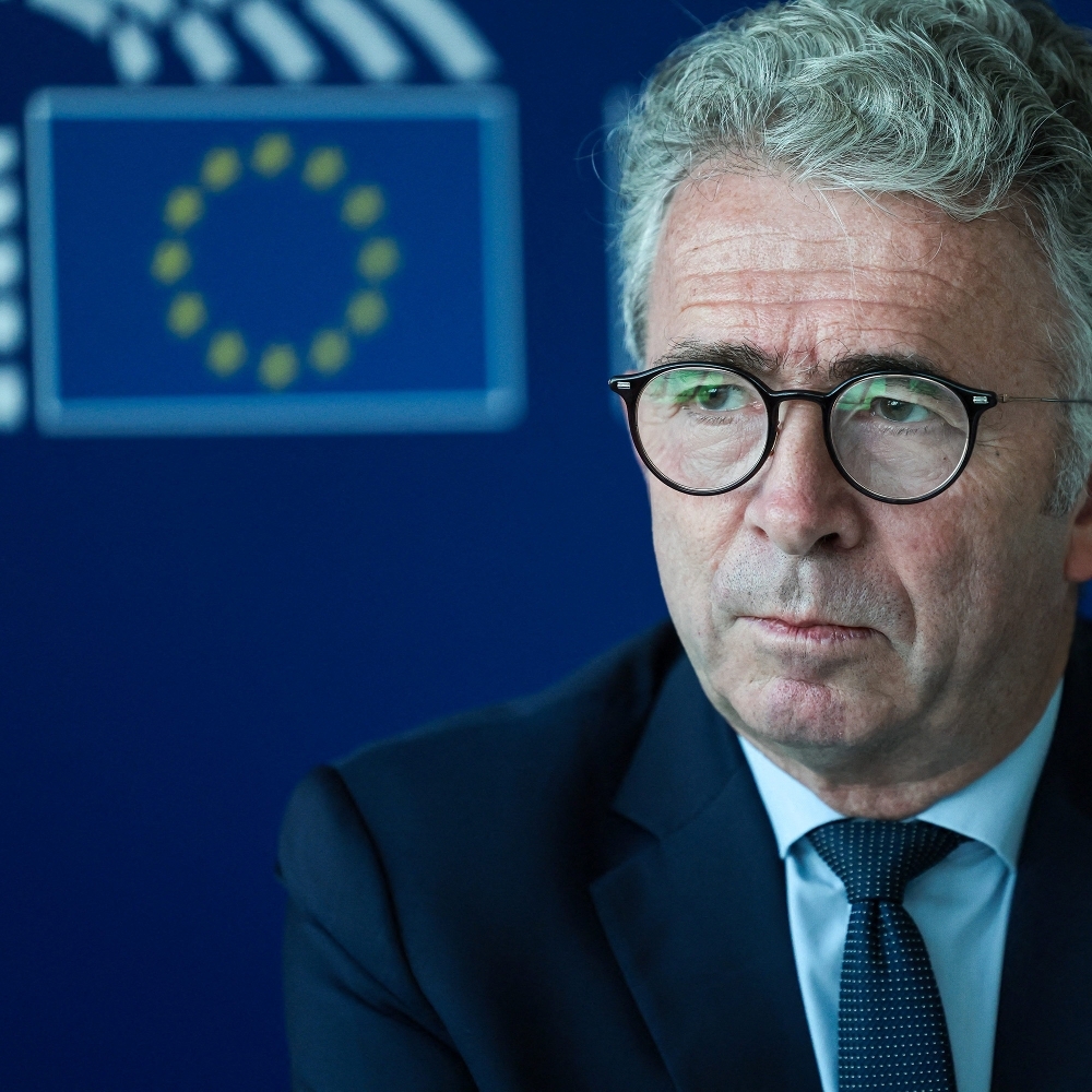 Christophe Gomart, député et vice-président de la commission défense au Parlement européen, le 26 mai 2026.