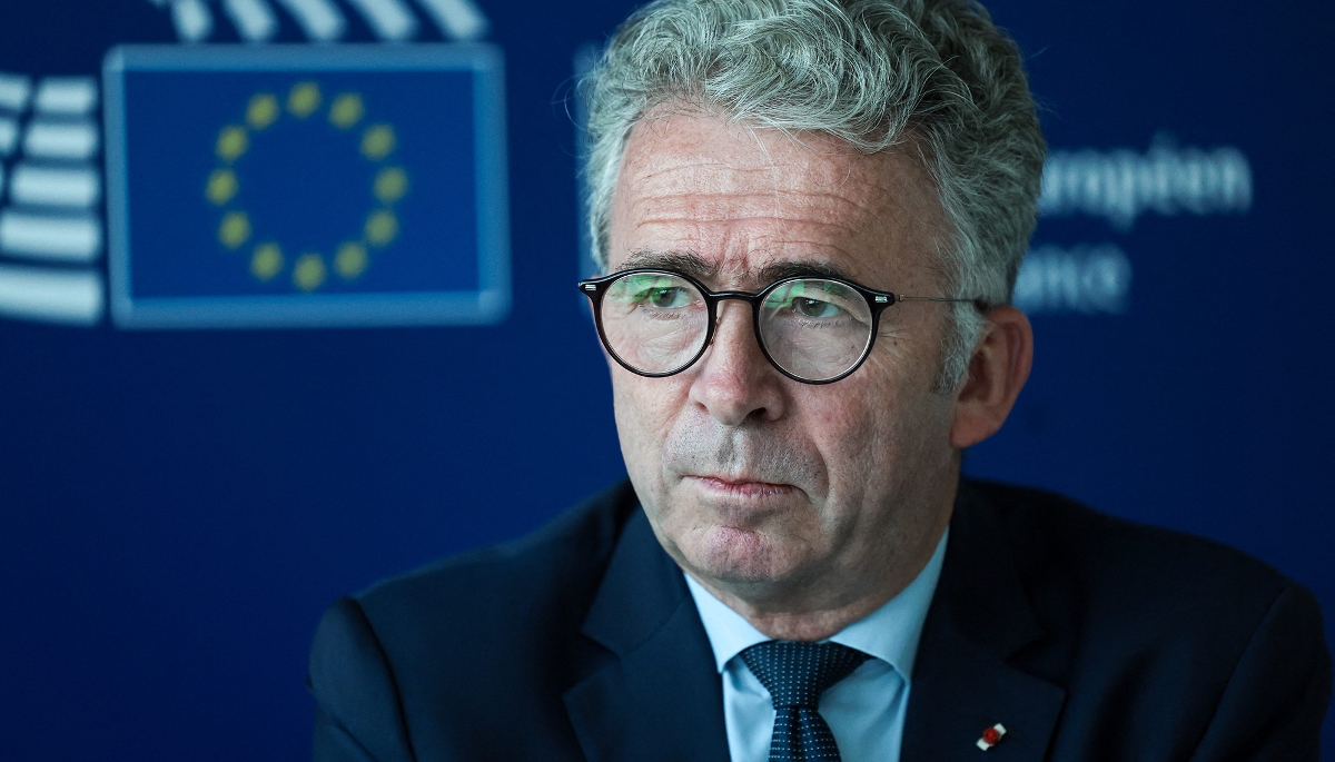 Christophe Gomart, député et vice-président de la commission défense au Parlement européen, le 26 mai 2026.