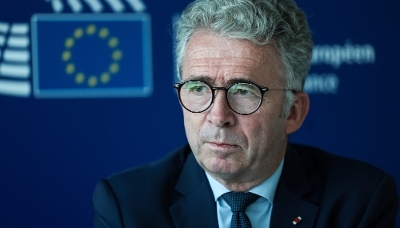 Christophe Gomart, député et vice-président de la commission défense au Parlement européen, le 26 mai 2026.