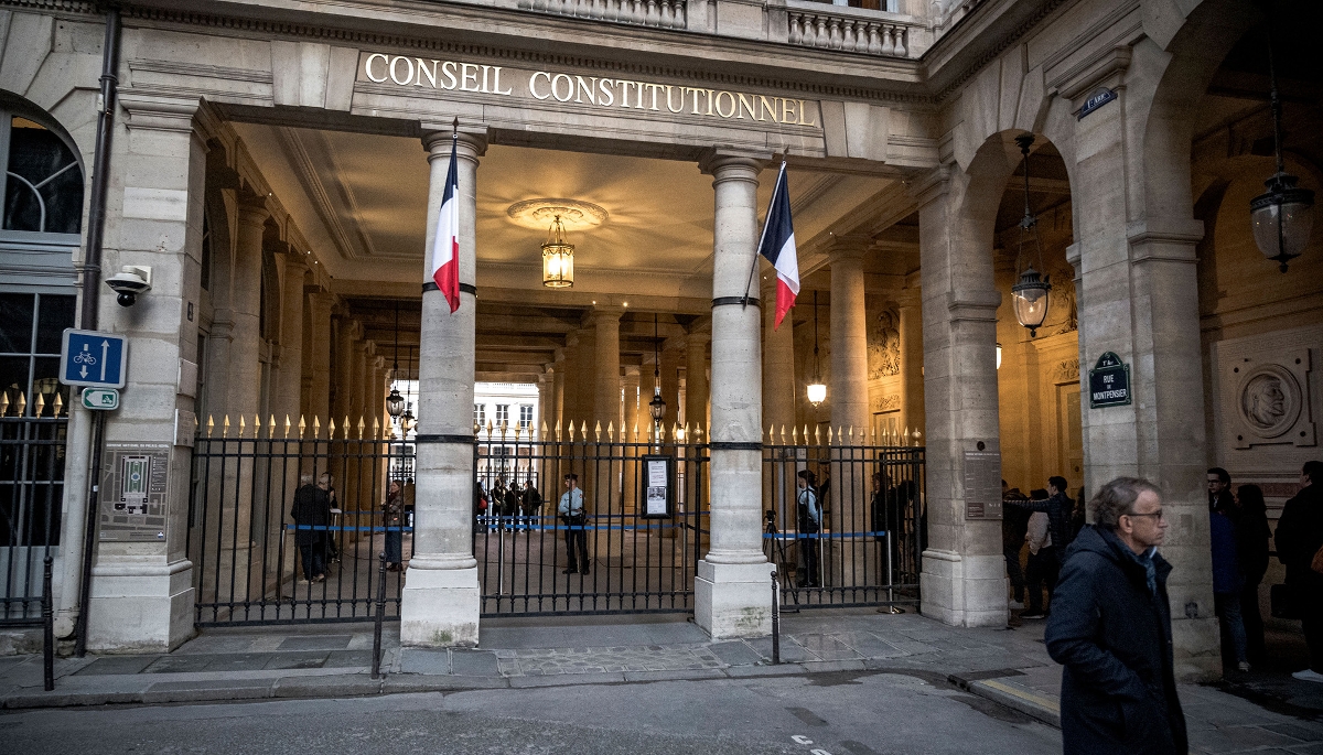 The French Constitutional Council, in Paris.