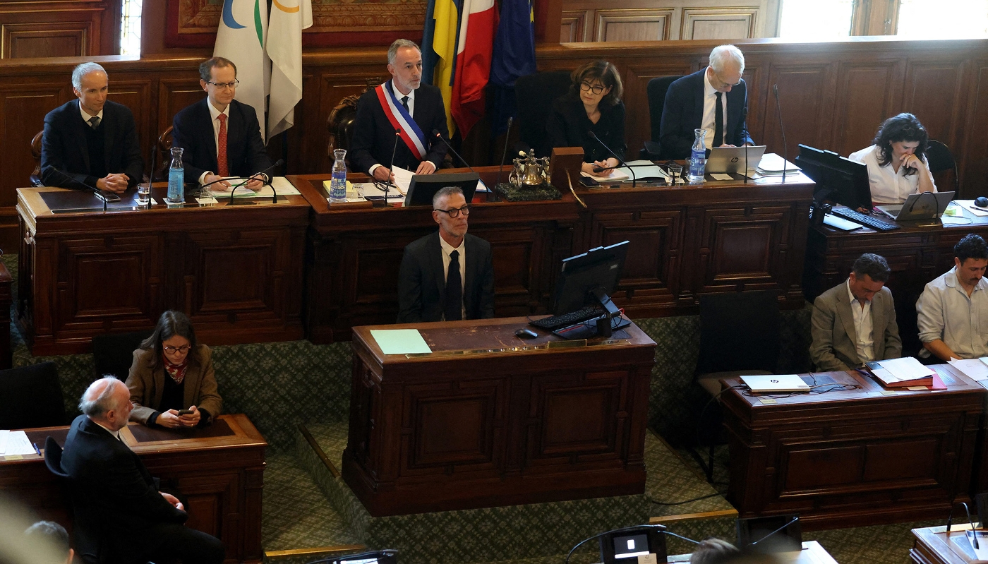 La première séance du Conseil de Paris après les municipales, le 29 mars 2026.