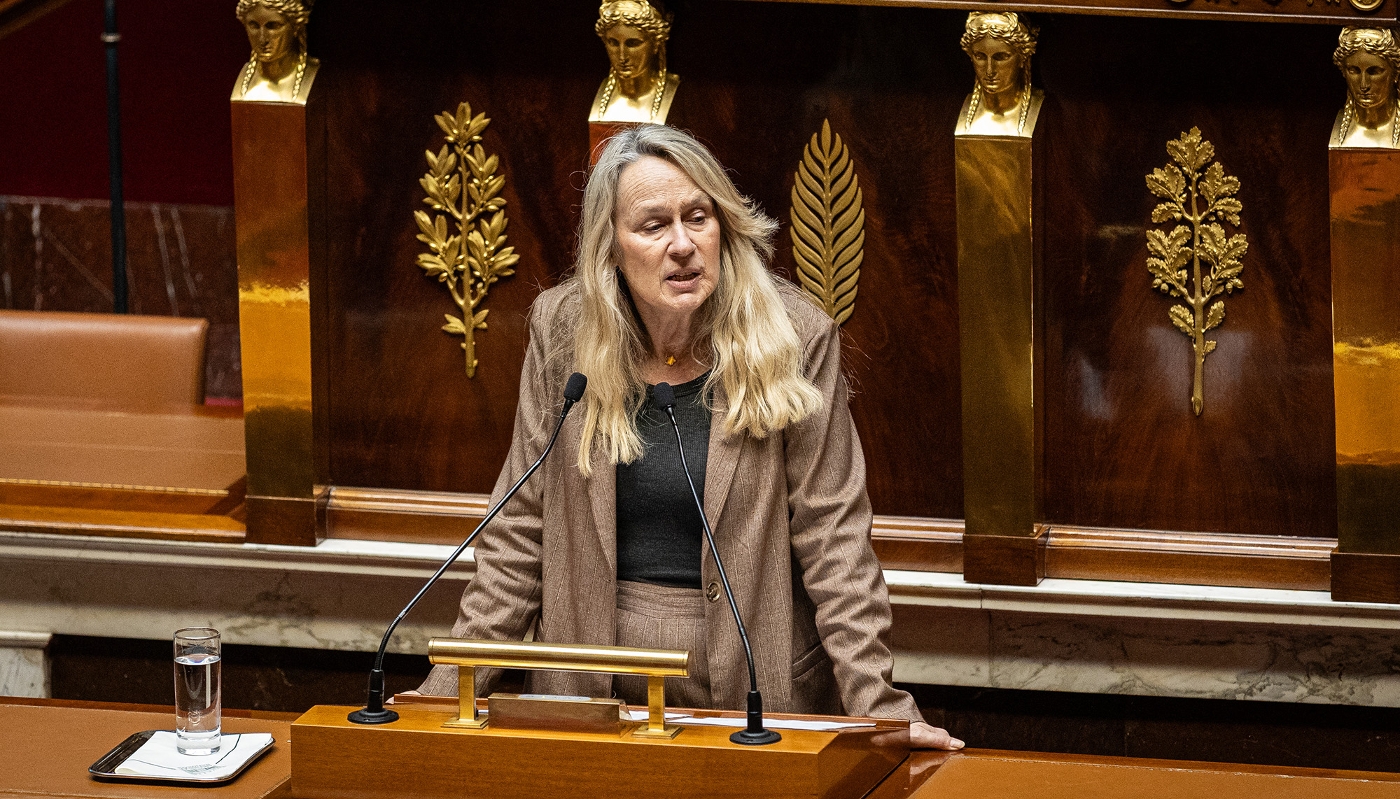 Constance Le Grip, députée (Ensemble pour la République), membre de la commission de la défense nationale, ici dans l'Hémicycle, le 4 février 2026.