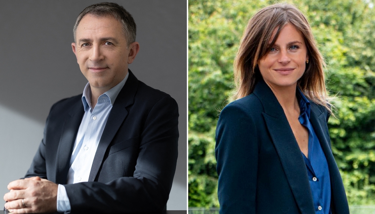 Benoît Coquart et Lucie Daudigny.